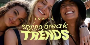 Top 10 spring break 2022 trends